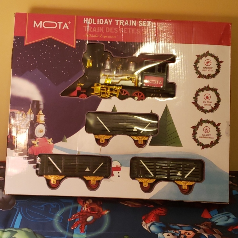 Holiday train set